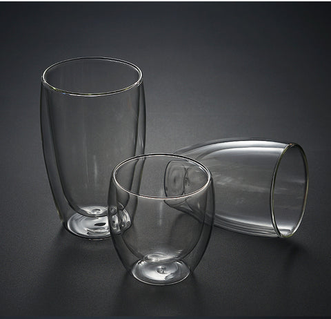 Verre Double Paroi Borosilicate Rayure