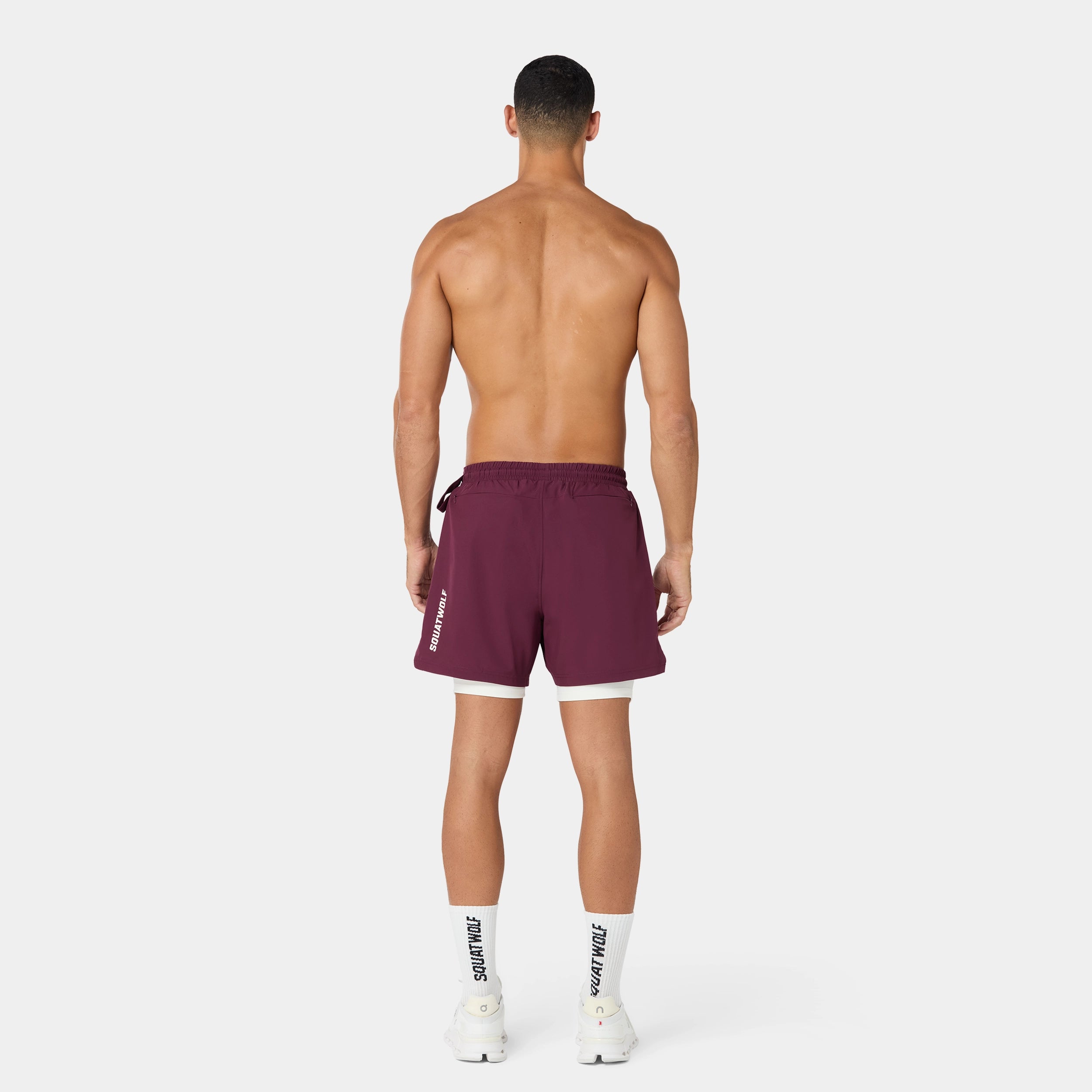 شورت فاونديشن 2 في 1 5" - أرجواني - SWF_ML04223_FIG_PEARLWHITE_FOUNDATION2-IN-15SHORTS_6