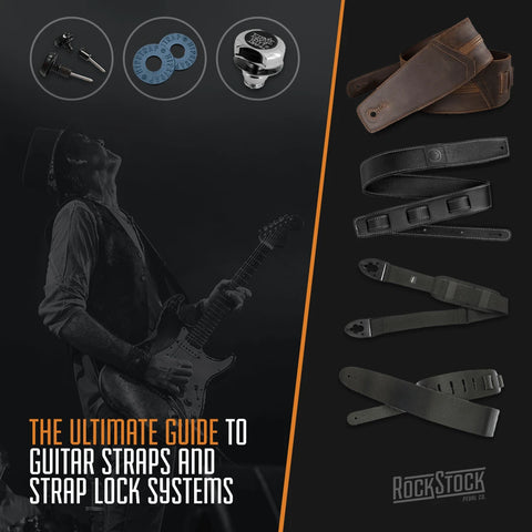 Rock Stock Pedals The Best Straps And Strap Locks For Guitars