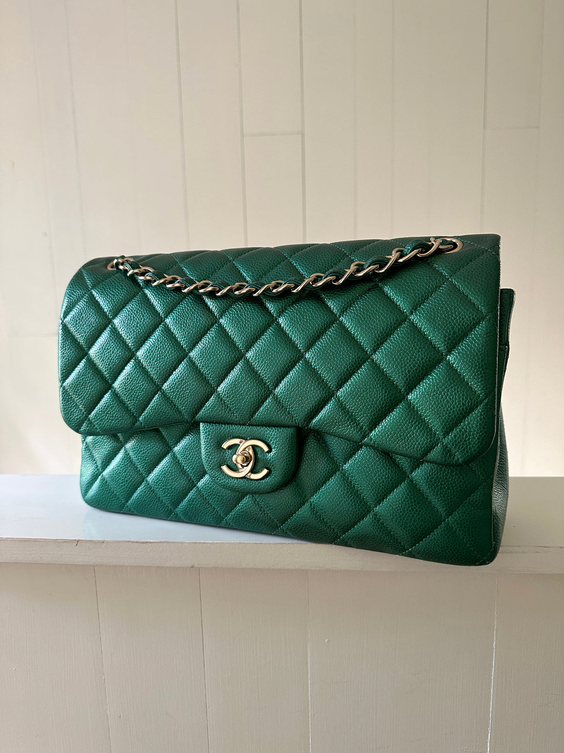 Chanel Classic Quilted Sac Class Rabat at 1stDibs