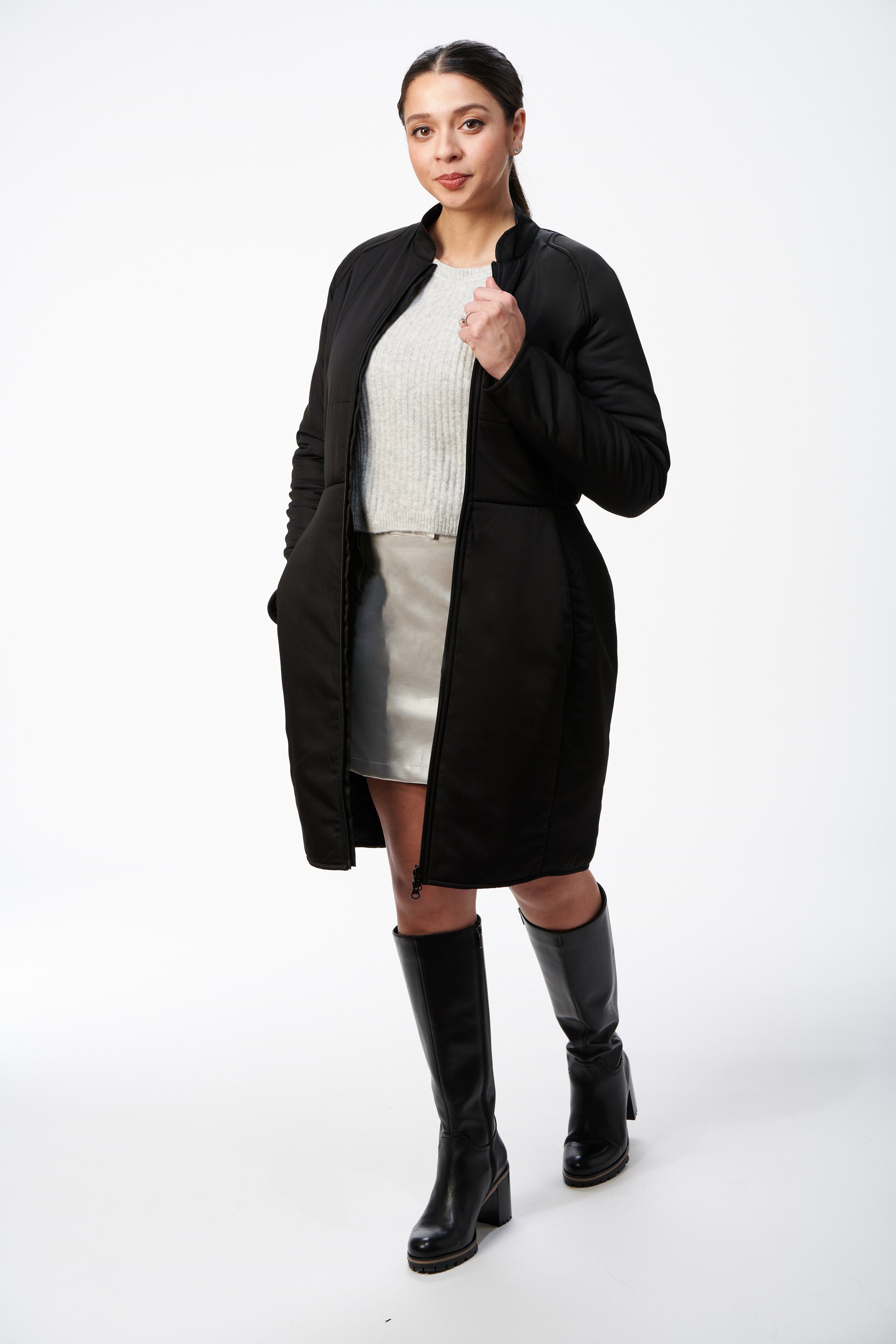 The Wiggle Coat │ Recycled Vegan Down Jacket