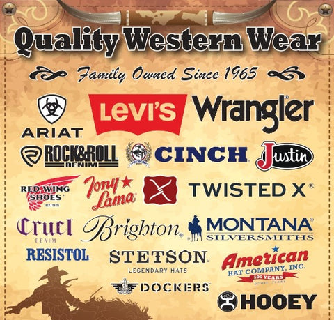 All Your Favorite Brands – Potter's Western Store
