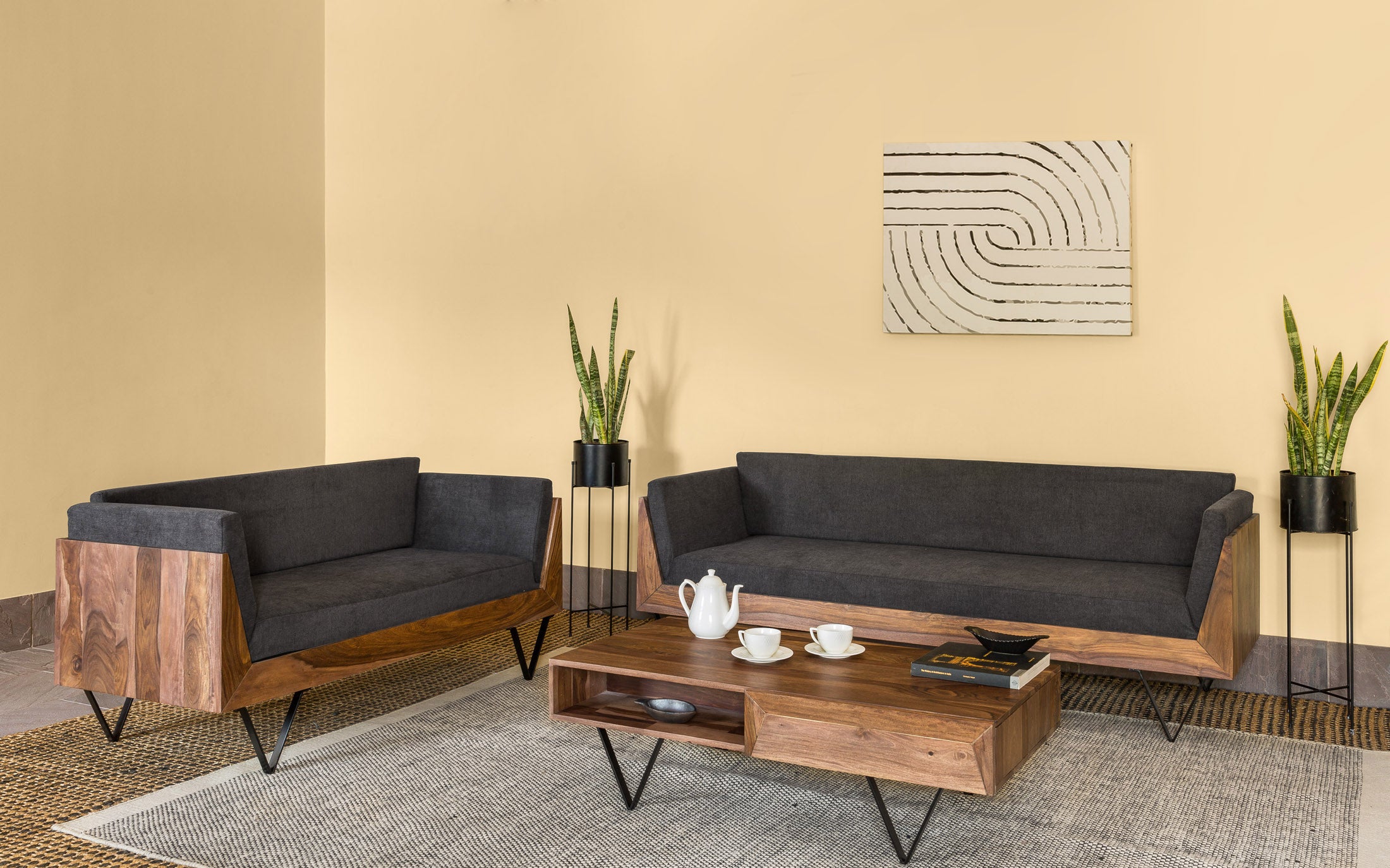 Contemporary Chic living room design
