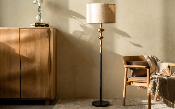 Sleek and modern David floor lamp with a minimalist design, a housewarming gift that combines functionality with elegant simplicity
