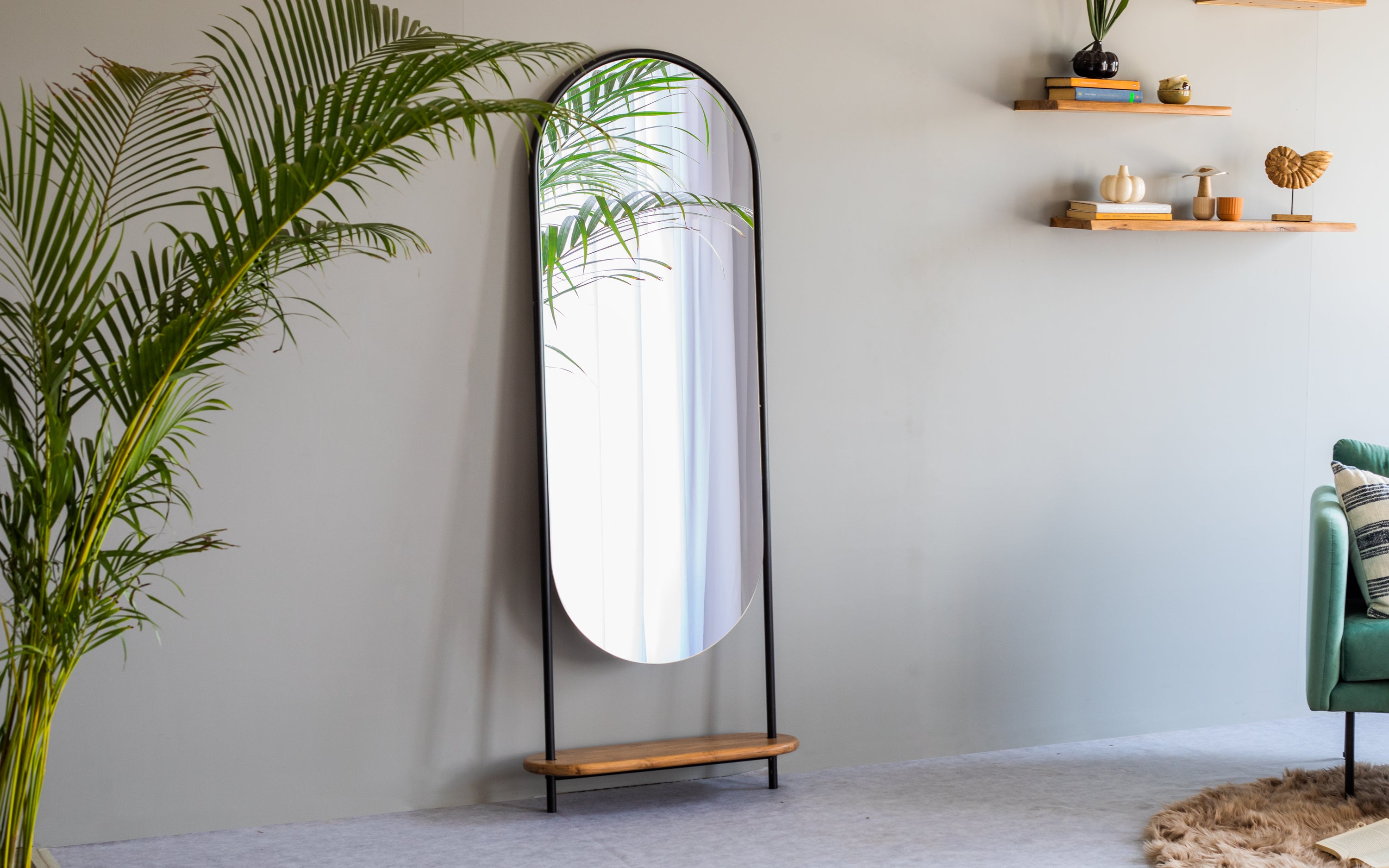 Retro Full length standing mirror 