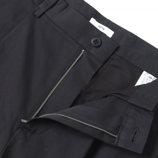 公式の COTTON WIDE GABARDINE TAPERED WIDE ATON】COTTON TAPERED