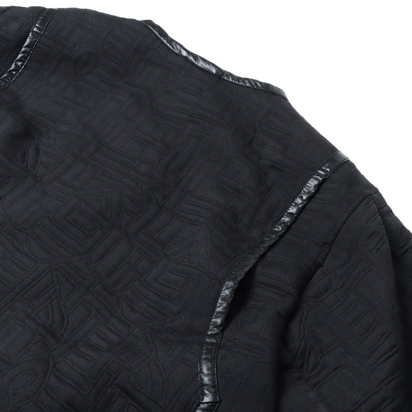 プレゼント対象商品 MATSUFUJI [ Quilted Quilted Jacquard BLACK