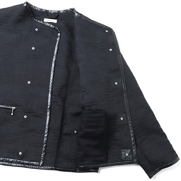 ピンク・ブルー MATSUFUJI Quilted Jacquard Jacket