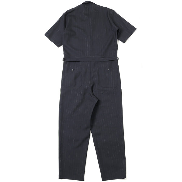 WOOL CUPRA LINEN CLOTH JUMPSUIT オーラリー 今だけ特別セール www