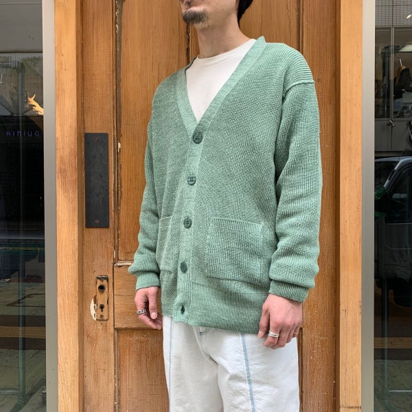 大人も着やすいシンプルファッション Ernie Cardigan Rib Sheer Palo