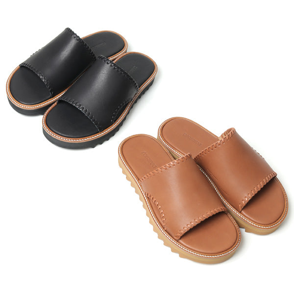 Wyatt Hand Stitch Leather Sandal