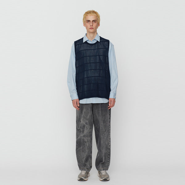 新品未使用]mfpen Typo Knit Vest サイズS | labiela.com