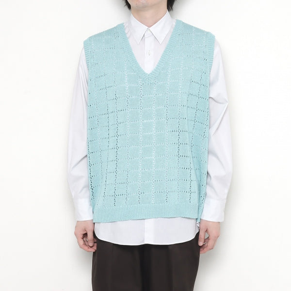 定価2.9万 新品 DAIRIKU A.J. KNIT VEST グリーン www.krzysztofbialy.com