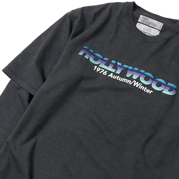 ブリヤンテス・レッド DAIRIKU HOLLYWOOD Layered T-shirt | www