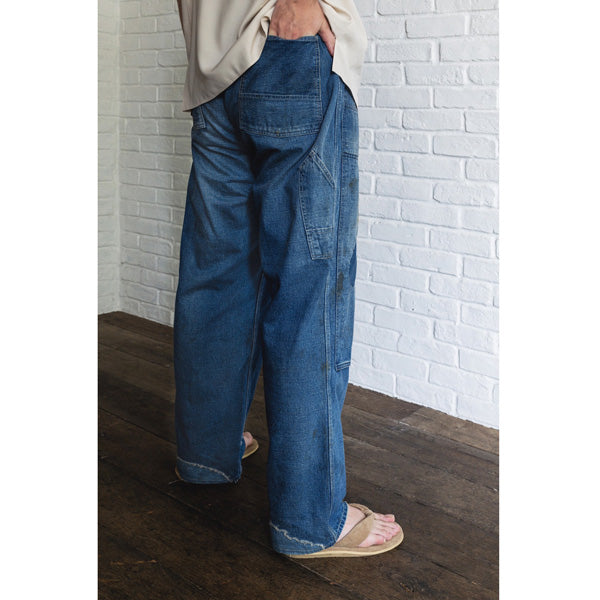 DOUBLE CLOTH FRONT TROUSER (SCAR FACE)36-