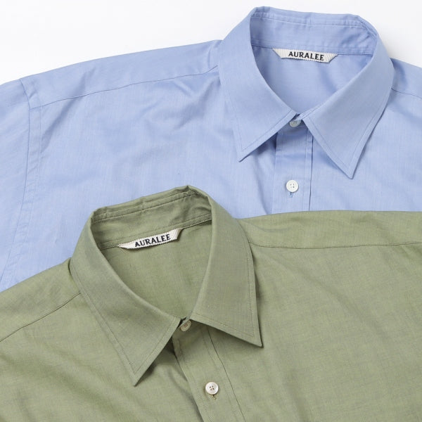 AURALEE FINX OX CHAMBRAY SHIRTS オーラリー | www.angeloawards.com