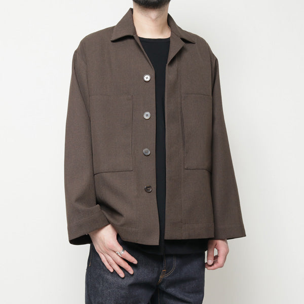 ORGANICWOOLSURVIVALCLOTH UTILITY JACKET