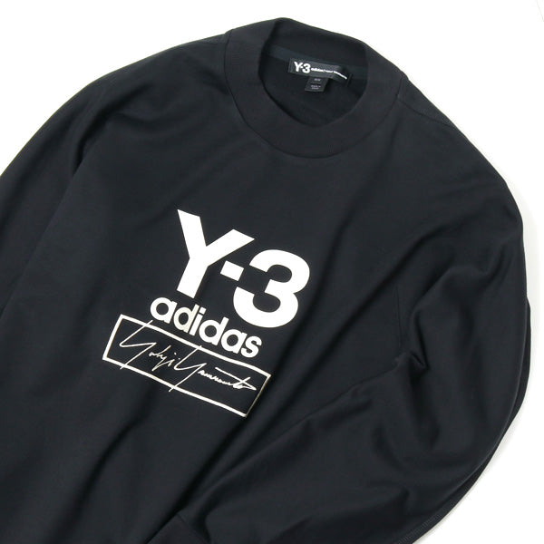 Y-3】M STACKED LOGO CREW SWEATER スウェット S 若者の大愛商品 62.0