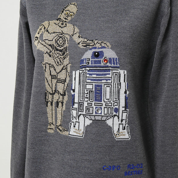 Star Wars C-3PO・R2-D2/ニット (MA203KSW004) | muveil / トップス