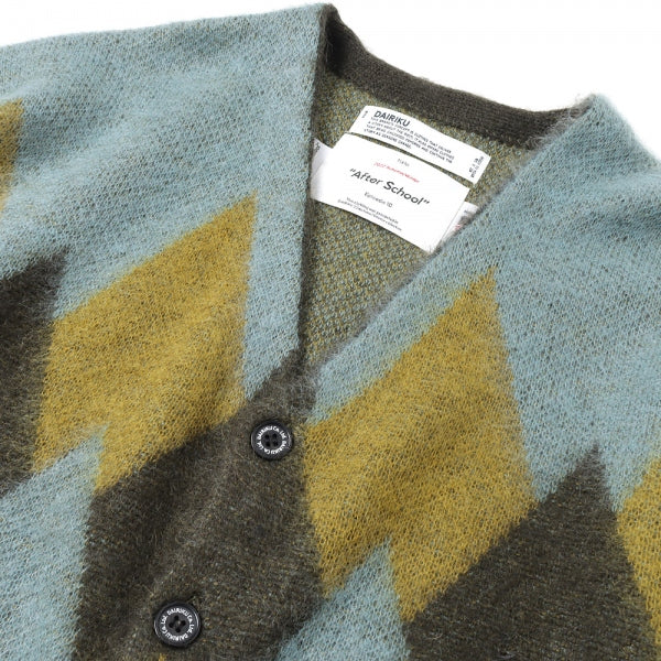 安い特注 ⭐️bachi04様専用 Argyle Mohair Knit Cardigan safetec.com.br