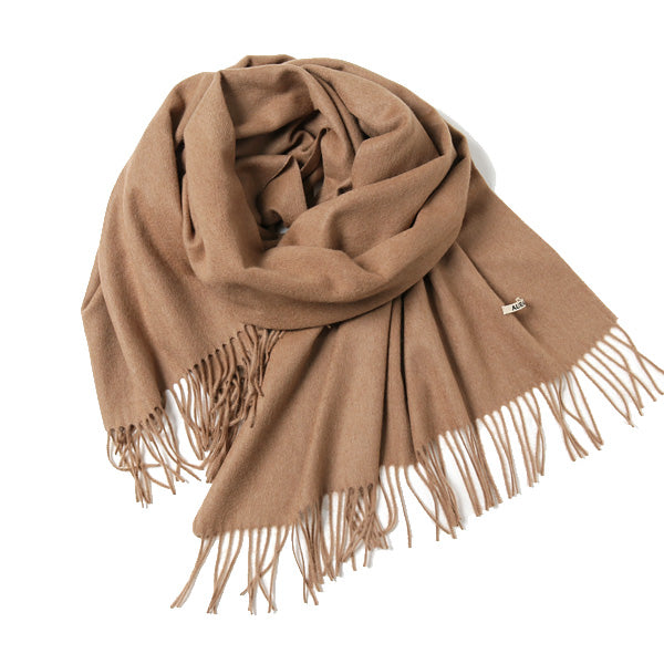 メーカー直送】 auralee BABY CAMELHAIR WIDE STOLE #CAMEL