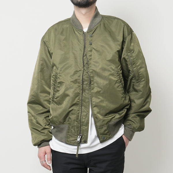 エンジニアドガーメンツ Aviator Jacket フライトサテン