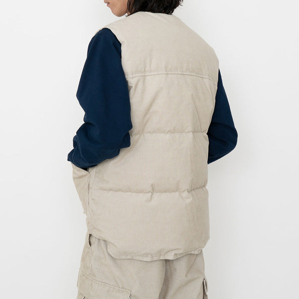 Corduroy Down Vest (ND2259N) | THE NORTH FACE PURPLE LABEL