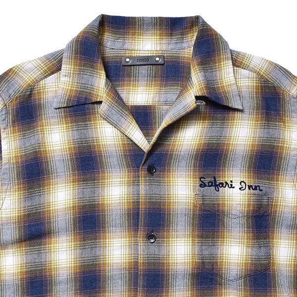 MINEDENIM Ombre Check Flannel SH シャツ | casalplastica.com.br