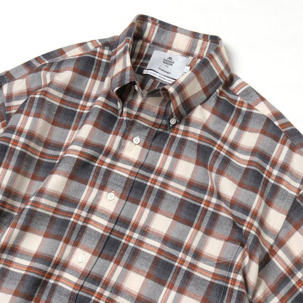 最新な THOMAS MASON for GP Check B.D Box Shirt tdh-latinoamerica.de