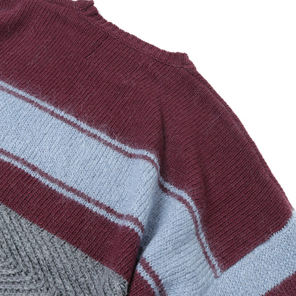 Molly Border Mohair Knit