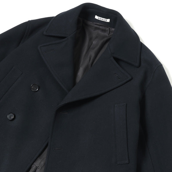 SUPER FINE MELTON HALF COAT