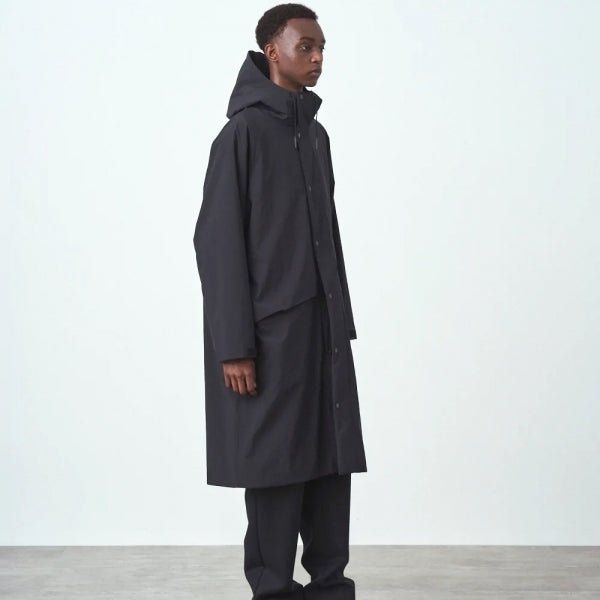 ATON ASAKO NYLON HOODED COAT 04 | labiela.com