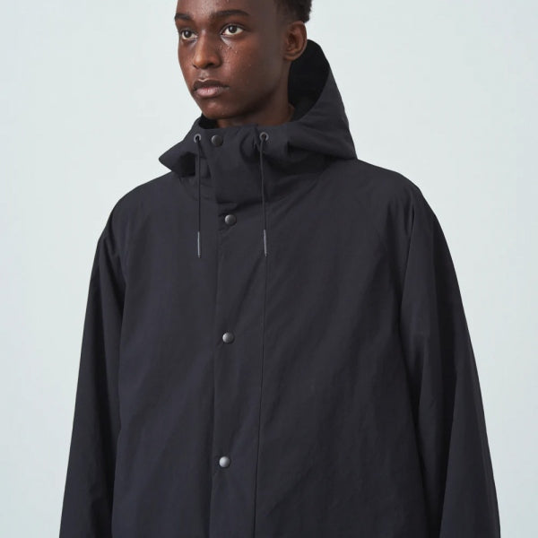 ATON ASAKO NYLON HOODED COAT 04 | labiela.com