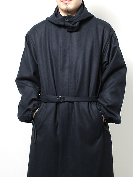 ☆新作入荷☆新品☆新作入荷☆新品LIGHT MELTON LONG HOODED COAT