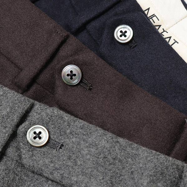 日本製/今治産 NEAT FOX BROTHERS Wool Melange Tapaerd | www