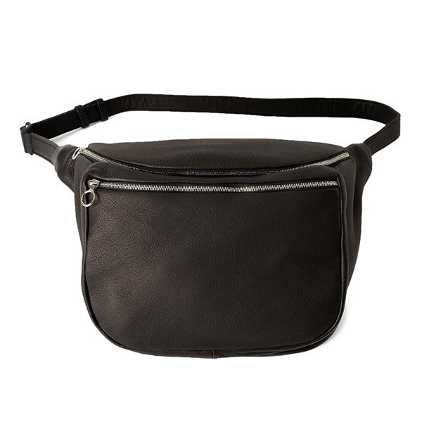 DA12 / DEER LEATHER WAIST POUCH M