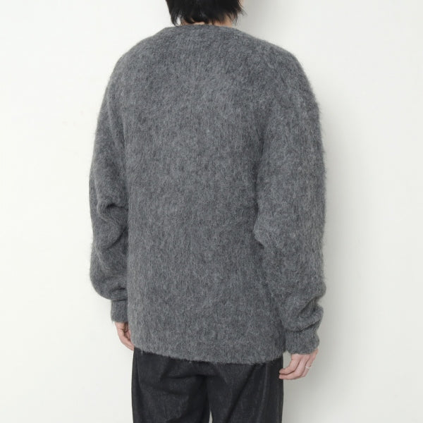 日本購入 未使用 Brushed alpacas cardigan アルパカカーディガン