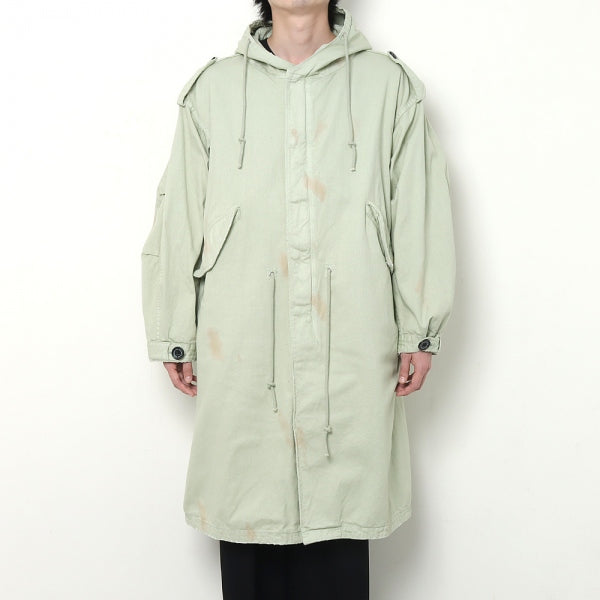 超歓迎】 DAIRIKU 'Jimmy' Washed Mods Coat ミント カーキ tdh