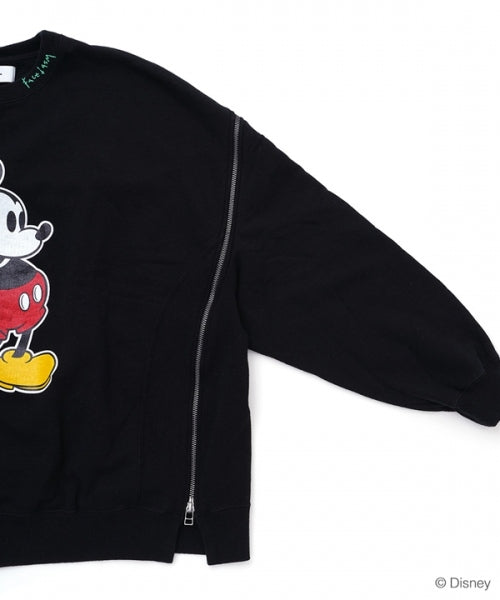 FACETASM】MICKEY ZIPPER CREWNECK alfacenter.ir