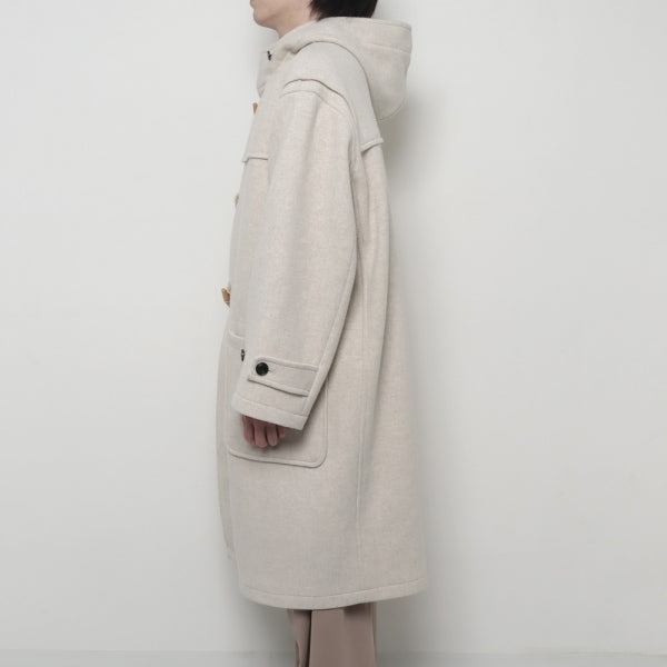 DOUBLE CLOTH MELTON DUFFLE COAT