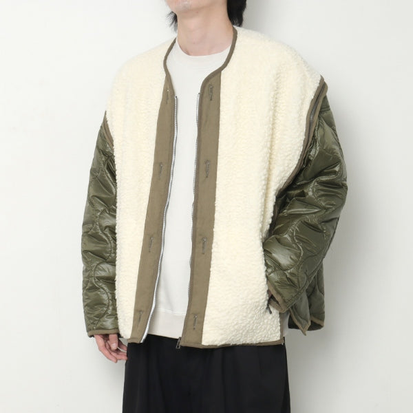 22AW ファセッタズム キルティング ライナージャケット TOF-JK-M06