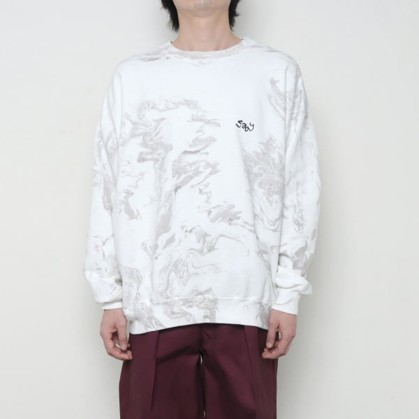 saby WABI SABI CREW NECK KNIT [BRICK]