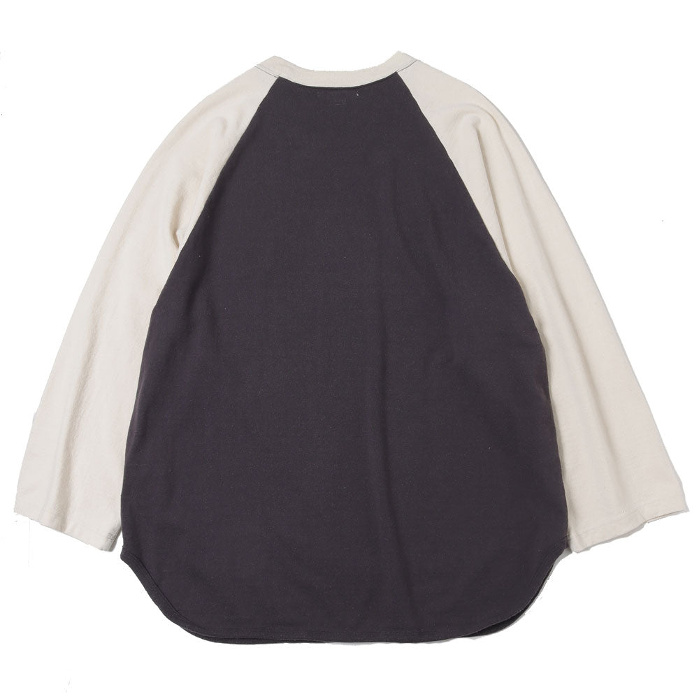 C/Silk Nep Baseball Raglan Tee