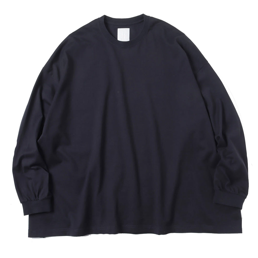 SEE SEE 23SS BIG MAX LS TEE Black-