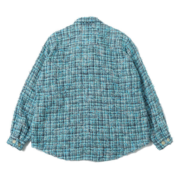 AURALEE SUMMER TWEED SHIRTS BLOUSON ジャケット/アウター ブルゾン