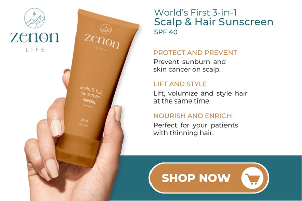Zenon life scalp and hair sunscreen spa 40