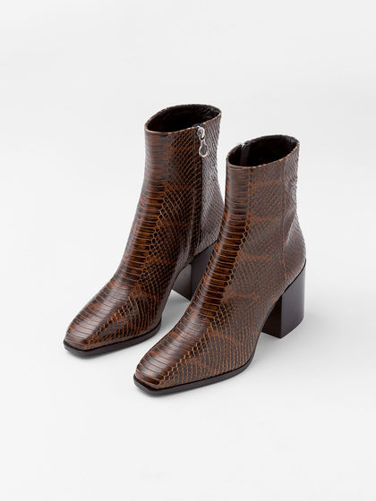 aeyde | LEANDRA | women's snake print 