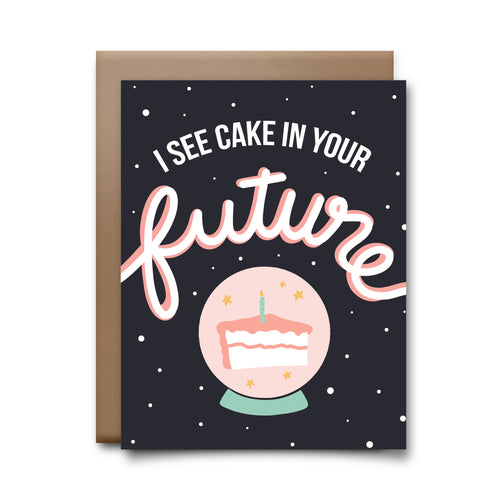 cake future | greeting card
