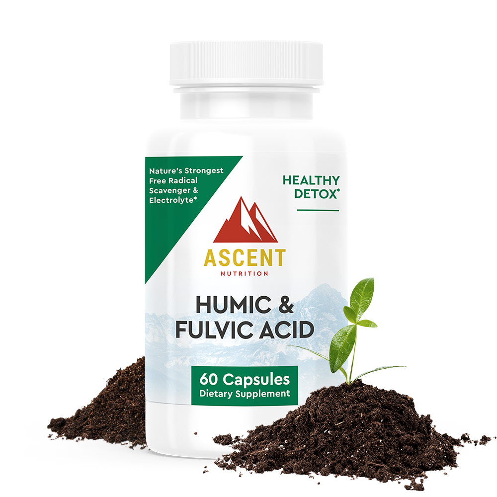 Humic & Fulvic Acid, 60 Capsules, 500 mg each