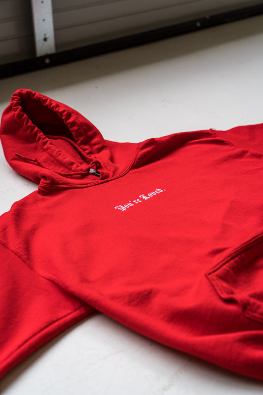 Supreme Le Luxe Hooded Sweatshirt Red